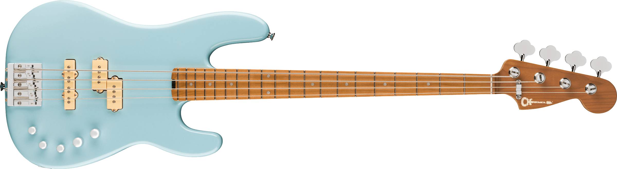 ベース CHARVEL BASS Charvel - Pro-Mod San Dimas® Bass PJ V - Caramelized Maple