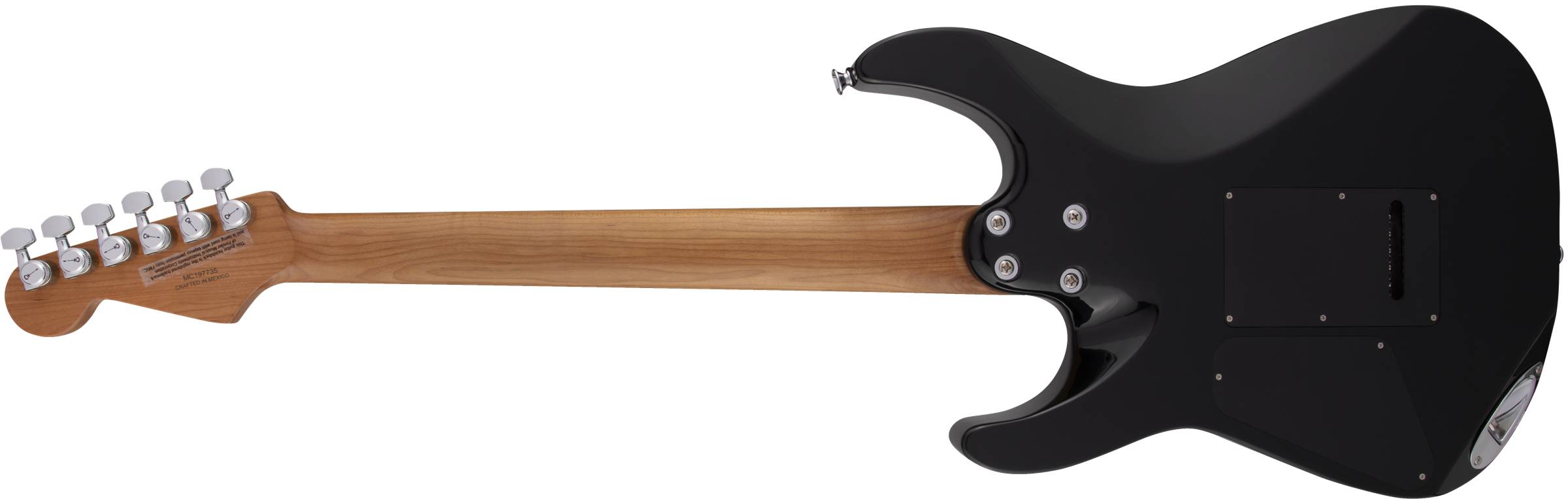 Pro-Mod DK22 SSS 2PT CM, Caramelized Maple Fingerboard, Gloss Black