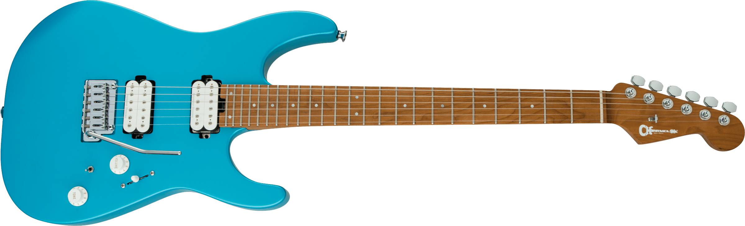 Charvel Pro-Mod DK24 HH 2PT CM グロスブラック Charvel Pro-Mod Dinky DK24 HH 2PT CM -Gloss Black-【ローン