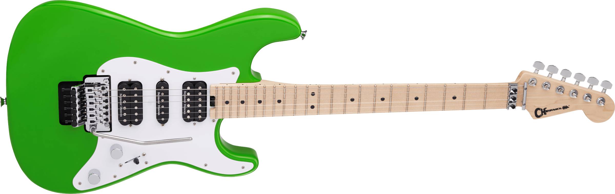 専用　Charvel pro mod so cal HSH モディファイ Pro-Mod So-Cal Style 1 HSH FR M, Maple Fingerboard, Slime Green