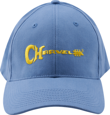 Charvel® 3D Logo Hat, Blue and Yellow