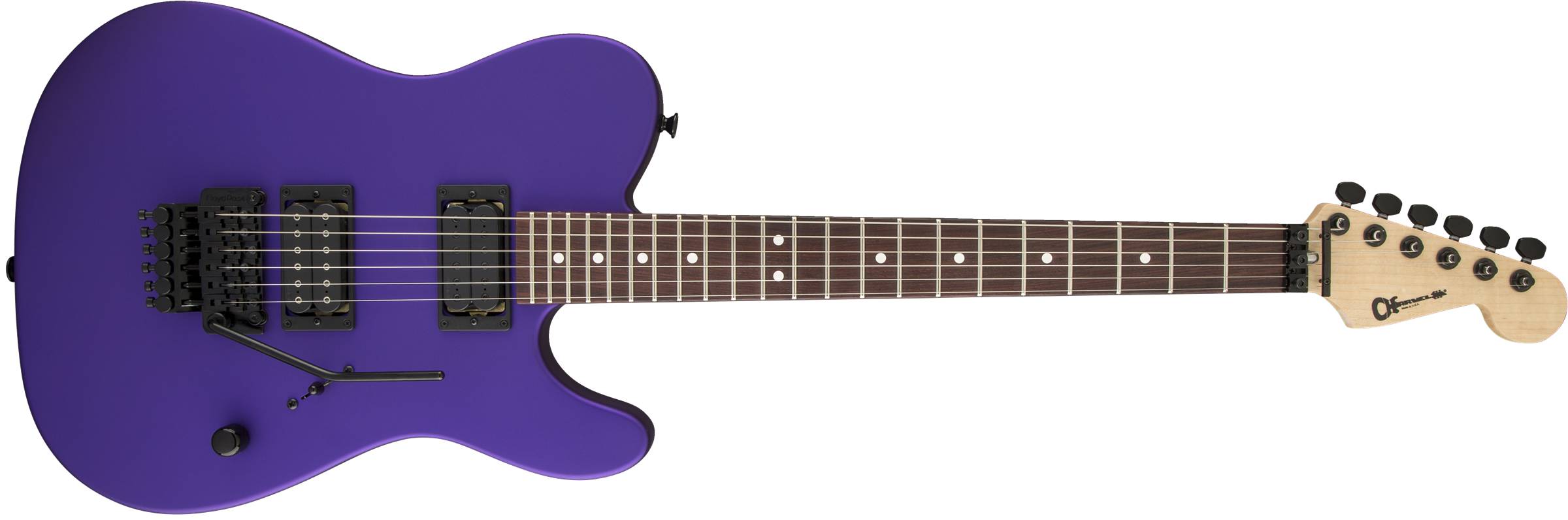 USA Select San Dimas® Style 2 HH FR, Rosewood Fingerboard, Satin Plum