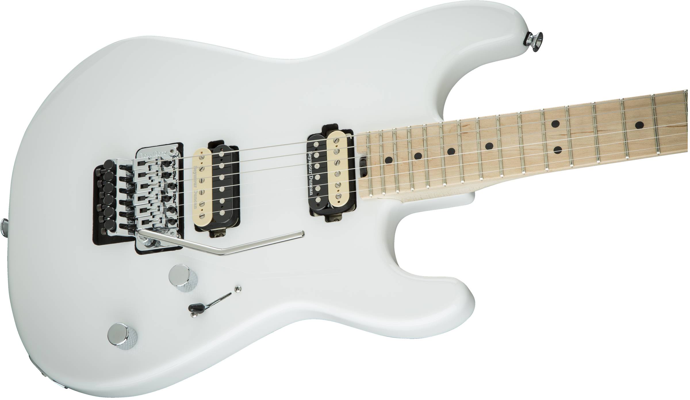 Pro-Mod San Dimas® Style 1 HH FR M, Maple Fingerboard, Snow