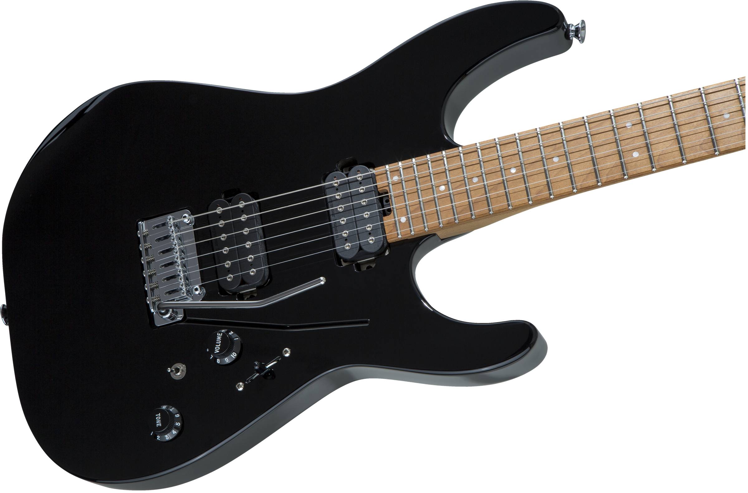 Charvel Pro-Mod DK24 HH 2PT CM グロスブラック Pro-Mod DK24 HH 2PT CM, Caramelized Maple Fingerboard, Gloss Black