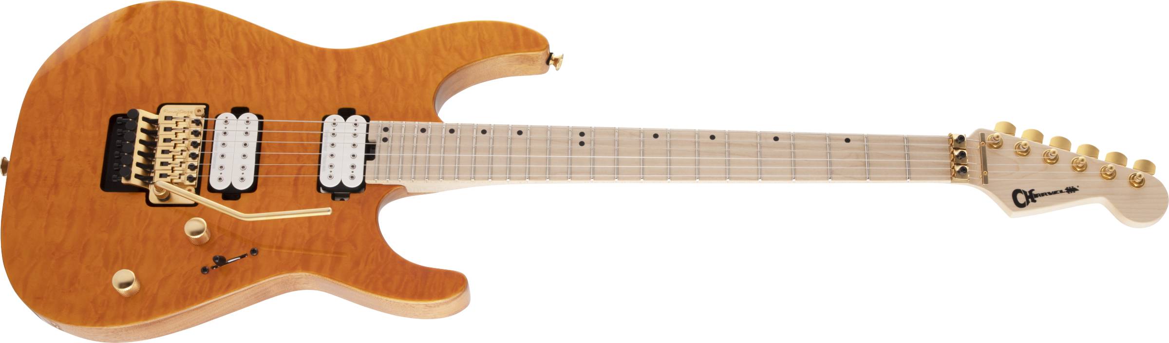 ギター charvel pro-mod dk24 hh Pro-Mod DK24 HH FR M Mahogany with Quilt Maple, Maple