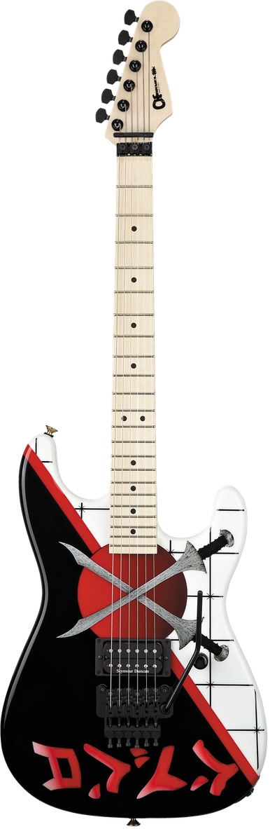 Warren DeMartini USA Signature San Dimas®, Maple Fingerboard, Cross Swords